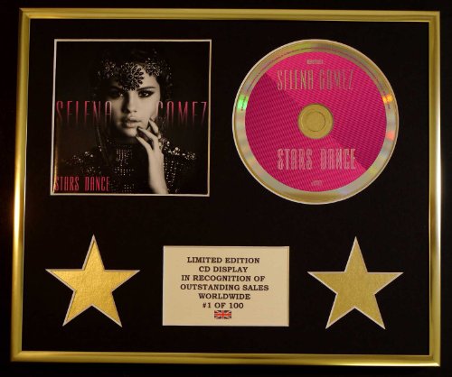 Selena Gomez CD/Display/Limited Edition/COA/Stars Dance von Limited Edition Cd Display