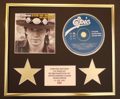 Steve Ray VAUGHAN und Double Trouble / CD Display / Limited Edition / COA The Essential von Limited Edition Cd Display