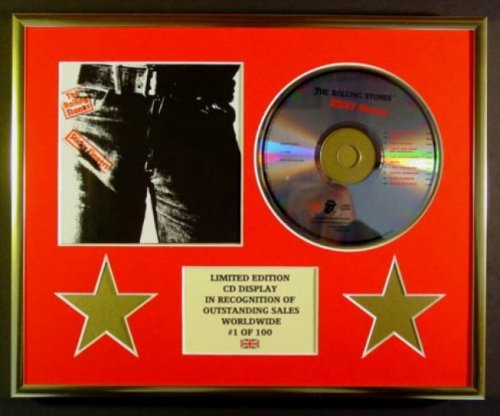 The Rolling Stones/CD-Display/limitierte Auflage/COA/klebrige Finger von Limited Edition Cd Display