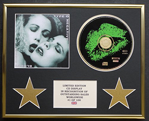 Type O Negativ/CD Display/Limited Edition/COA/BLOODY KISSES von Limited Edition Cd Display