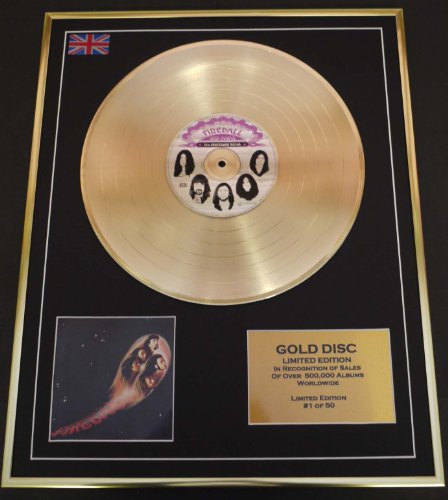 Deep Purple/Ltd. Edition CD GOLD DISC/RECORD/FIRE BALL von Limited Edition Cd Gold Disc