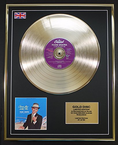 FRANK Sinatra/CD Gold Disc Schallplatte Limited Edition/Come Fly with Me FRANK Sinatra/CD Gold Disc Schallplatte Limited Edition/Come Fly with Me von Limited Edition Cd Gold Disc