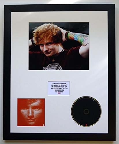 Ed Sheeran/Foto & CD Display LTD. Edition of The Album + von Everythingcollectible