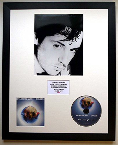 Jean Michael Jarre/Foto & CD Display LTD. Edition of The Album OXYGENE von Everythingcollectible
