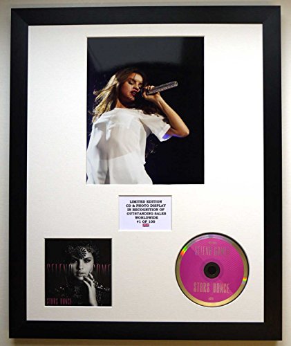 Selena Gomez/Darstellung mit Foto und CD | Limited Edition des Albums Stars Dance von Everythingcollectible