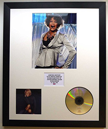 Everythingcollectible Whitney Houston/Foto & CD Display LTD. Edition of The Album My Love is Your Love von Everythingcollectible