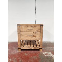Benutzerdefinierte Single Sink Badezimmer Eitelkeit - Handgefertigt, Voll Wasserfest, Lebenslange Garantie Auf Schubladen, Premium Hardware von LimitlessWoodworking