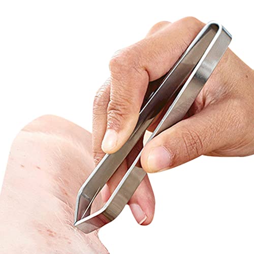 Fischpinzette, stabile Edelstahl-Pinzette, praktisches Fischgrätenwerkzeug mit ergonomischem Design Limitoll von Limitoll