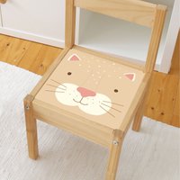 Klebefolie Für Ikea Lätt Kinderstuhl - Katze von Limmaland