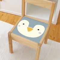 Klebefolie Für Ikea Lätt Kinderstuhl - Pinguin von Limmaland