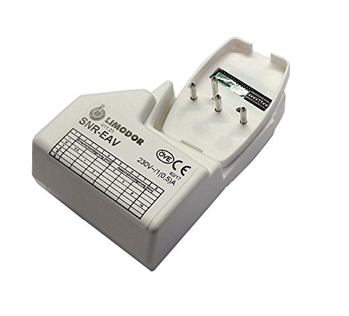 Timer-Modul SNR-EAV für Limodor F Typ D, einstellbare Einschalt- und Ausschaltverzögerung White von LIMODOR