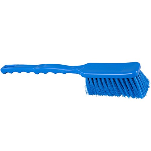 Limpiado Handfeger Stielbürste XL hart HACCP IFS Lebensmittelecht aus Polypropylen und Polyester 130°C Hitzebeständig in 11 Farben (41 cm lang) von Limpiado