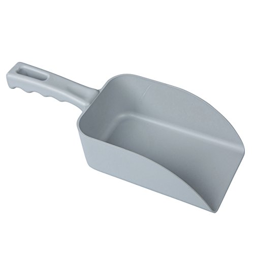 Limpiado Handschaufel Futterschaufel Mehlschaufel mit ergonomischen Griff und Hängeloch HACCP IFS Lebensmittelecht aus Polypropylen 120°C Hitzebeständig in 11 Farben (500 ml, 750 ml und 1000 ml) von Limpiado
