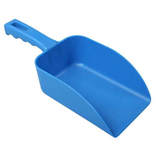 Limpiado Handschaufel Futterschaufel Mehlschaufel mit ergonomischen Griff und Hängeloch HACCP IFS Lebensmittelecht aus Polypropylen 120°C Hitzebeständig in 11 Farben (500 ml, 750 ml und 1000 ml) von Limpiado