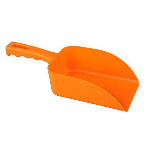 Limpiado Handschaufel Futterschaufel Mehlschaufel mit ergonomischen Griff und Hängeloch HACCP IFS Lebensmittelecht aus Polypropylen 120°C Hitzebeständig in 11 Farben (500 ml, 750 ml und 1000 ml) von Limpiado
