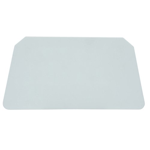 Limpiado Schaber Schlesinger Teigschaber Trapezform HACCP IFS Lebensmittelecht aus Polypropylen 80°C Hitzebeständig -30°C Kältebeständig in 11 Farben (230 x 118 x 2 mm) von Limpiado