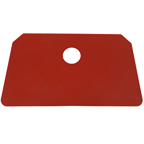 Limpiado Schaber Schlesinger Teigschaber Trapezform mit Fingerloch HACCP IFS Lebensmittelecht aus Polypropylen 80°C Hitzebeständig -30°C Kältebeständig in 11 Farben (230 x 118 x 2 mm) von Limpiado