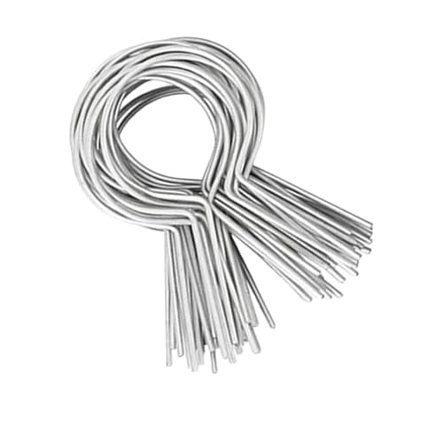 100 Stück praktische stabile Metall-Kettenglied-Zaunbinder 11 Gauge Zubehör zur Sicherung von Zaun in Garten und Bauerngarten Befestigung 100 Stück praktische stabile Metall-Kettenglied-Zaunbinder 11 Gauge Zubehör zur Sicherung von Zaun in Garten und Bauerngarten Befestigung von Limtula