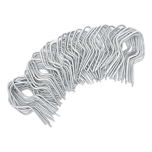 100 Stück praktische stabile Metall-Kettenglied-Zaunbinder 11 Gauge Zubehör zur Sicherung von Zaun in Garten und Bauerngarten Befestigung 100 Stück praktische stabile Metall-Kettenglied-Zaunbinder 11 Gauge Zubehör zur Sicherung von Zaun in Garten und Bauerngarten Befestigung von Limtula