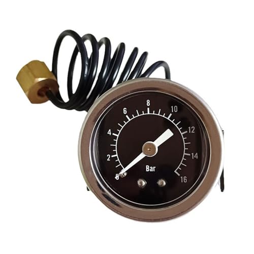 16BAR Druckmesswerte Espressomaschinenmesser Metall Druckmessgeräte Hohe Präzisions Manometer Metallstruktur Für Kaffee von Limtula