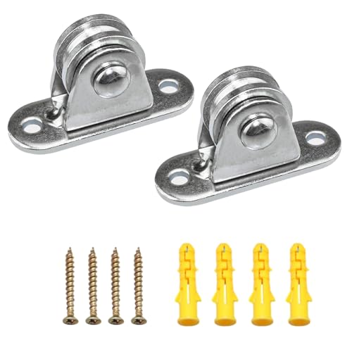2 Stück/Set beschichtetes Seilzug-Set, Geräuschreduzierung, kleines Hebe-Riemenscheiben-Set, geeignet für den Innen- und Außenbereich, Kabel 2 Stück/Set beschichtetes Seilzug-Set, Geräuschreduzierung, kleines Hebe-Riemenscheiben-Set, geeignet für den Innen- und Außenbereich, Kabel von Limtula