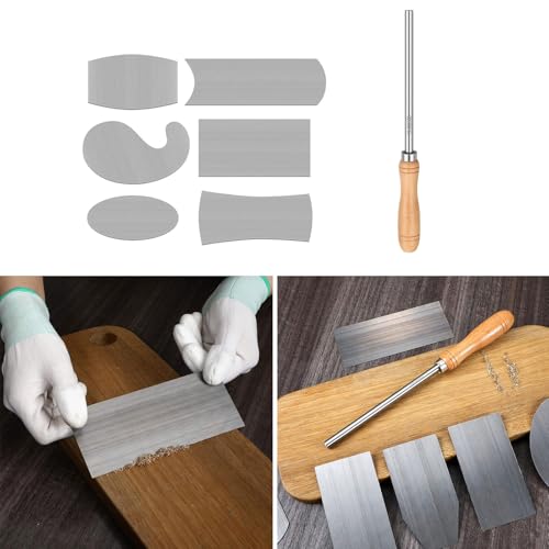 4 Art Shape Cabinet Scraper Karten Präzision von Limtula