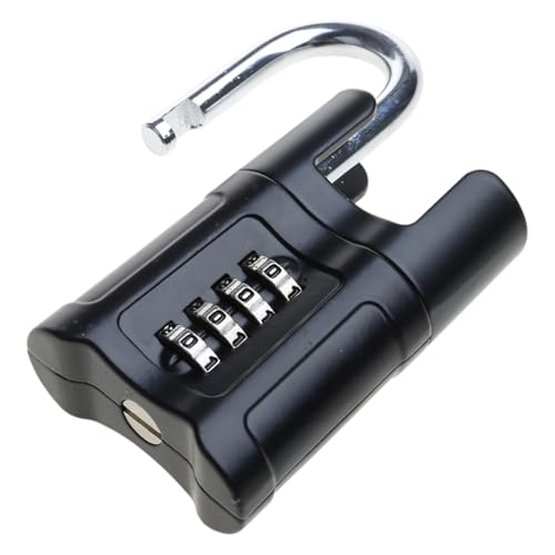 4-stelliges Zahlenkombinations-Vorhängeschloss, wasserdicht, Sicherheitscode für Schließfächer, Zaun, Schuppen, langlebig, für den Innen- und Außenbereich 4-stelliges Zahlenkombinations-Vorhängeschloss, wasserdicht, Sicherheitscode für Schließfächer, Zaun, Schuppen, langlebig, für den Innen- und Außenbereich von Limtula