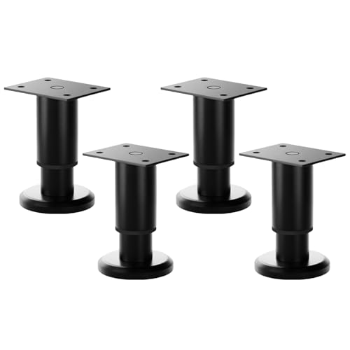 4 verstellbare Möbel Rise aus Stahl Teleskophalterung verstellbare Möbelbeine einfache Verwendung für verschiedene Einrichtungsgegenstände Hardware Verbesserung des Hauses 4 verstellbare Möbel Rise aus Stahl Teleskophalterung verstellbare Möbelbeine einfache Verwendung für verschiedene Einrichtungsgegenstände Hardware Verbesserung des Hauses von Limtula