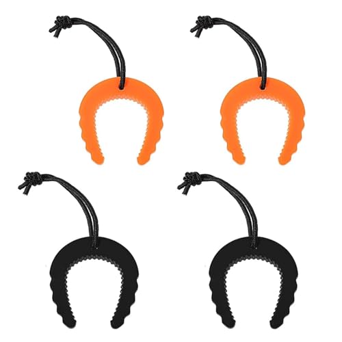 4 x Anti-Pinch-Tür-Clips, Alarm-Stopper, Feuerwehrkeile, Sicherheitsstopper, Ersatz-Türclip für ältere Menschen 4 x Anti-Pinch-Tür-Clips, Alarm-Stopper, Feuerwehrkeile, Sicherheitsstopper, Ersatz-Türclip für ältere Menschen von Limtula