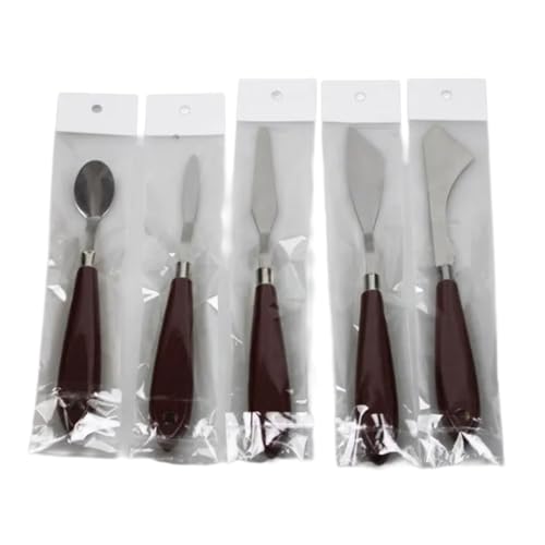 5 PCs/Set Painting Scraper Set Malerei Spatel Set Malerei Schaber Malerei Werkzeug Malerei Accessoires Für Ölmalerei 5 PCs/Set Painting Scraper Set Malerei Spatel Set Malerei Schaber Malerei Werkzeug Malerei Accessoires Für Ölmalerei von Limtula