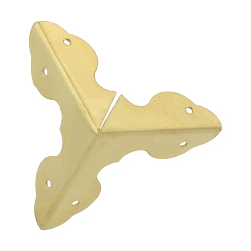 50pcs Multipurpose Robuste Metalldekorations Eckpolsterzubehör Für Treppe Und Möbel Mit Einfachen Installation Schutzschubladenkanten von Limtula