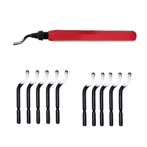 Degrilling Tool DeBurrer Mit Aluminiumgriff 360 Grad Rotatable Tool 3D Drucker Burr Removers Holzbearbeitung von Limtula