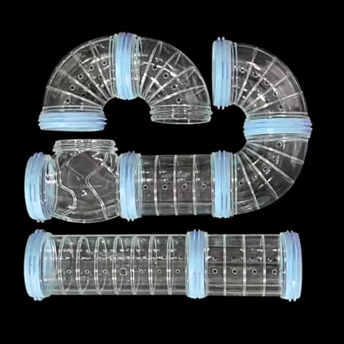 Durchsichtiger Tunnel Tube Track Clear Do It Yourself Spielzeug für Kleintiere Tube Hamster Kaninchen Training Käfig Tunnel Kleine Haustiere Durchsichtiger Tunnel Tube Track Clear Do It Yourself Spielzeug für Kleintiere Tube Hamster Kaninchen Training Käfig Tunnel Kleine Haustiere von Limtula