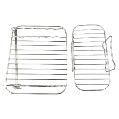 Edelstahl-Gestell-Set, Grillrost, Dampfgarer, Luftzubehör, Luftgitter für effizientes Kochen von Limtula