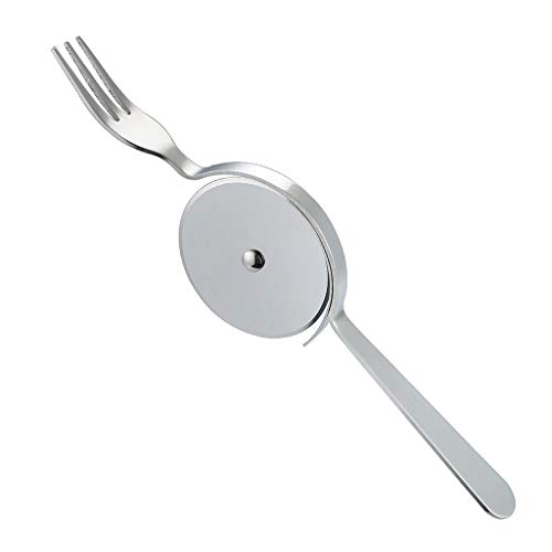Edelstahl Pizzamesser Mit Gabel Schneidrad Heimküchenwerkzeug Gebäck Sli Pizzamesser Pizzamesser Set Messer Pizza Langes Pizzamesser Pizzamesserschärfer Großes Pizzamesser Fahrrad 18 von Limtula
