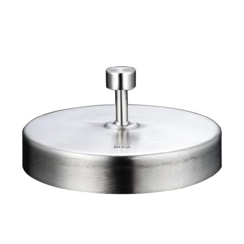 Edelstahl Single Burger Burger Form Maker Form Küche Grill Form Mond Kuchen Form Umweltfreundliche Werkzeuge Hamburger Patty Prty Presse Gegrilltes BBQ Metall von Limtula