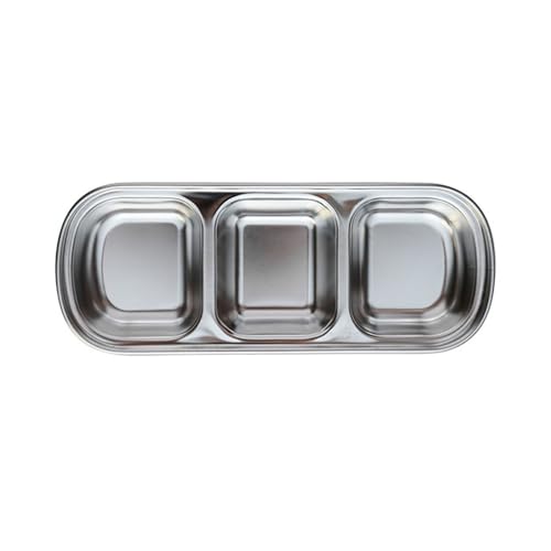 Edelstahl Stähle Sauce Schale Essigschild Gewürzschale Gewürzplatte Grill Snacks Teller Küchengeschirr Geschirr von Limtula