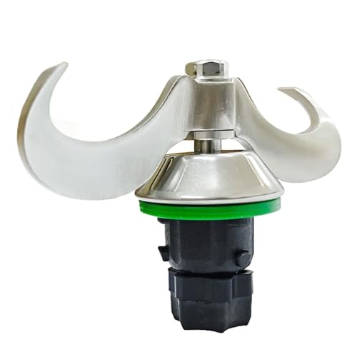 Edelstahl Teigkopf Teigmixer Kopf Teigschneider Multifunktionaler Rührkopf für müheloses Mischen und Mischen von Limtula