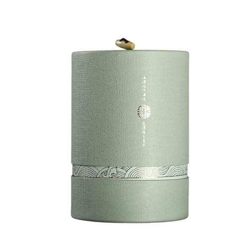Elegante Teebox Traditionelle Chinesische Kultur Kompaktes Vorratsglas Versiegelte Aufbewahrungsbox Papiermaterial Für Losen Langlebiger Kanister von Limtula