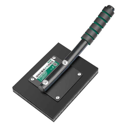 Ergonomischer Griff Gummiklöppel Fliesen Pflasterstein Werkzeug Hammer zum gleichmäßigen Verlegen von Fliesen & Holzboden Reduzierte Schlagfrequenz von Limtula