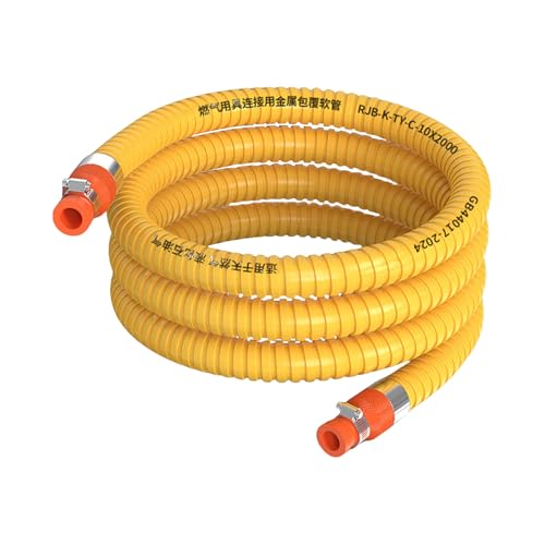 Flexible Linie, gewelltes Verdickungsrohr, natürliche Linie, Propanrohr, Umwandlung, Grillschlauch-Adapter-Armaturen von Limtula