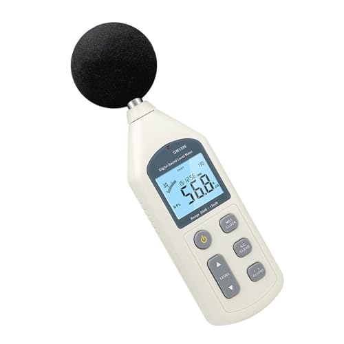 GM1356 Geräuschmessgerät mit gewichtetem 47000 Datensatz & von Limtula