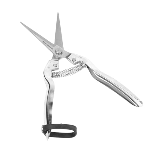 Gartenschere Aus Edelstahl Mit Ergonomischem Edelstahlgriff Griffdauer Für Müheloses Schneiden Präziser Gartenbeschnitten von Limtula