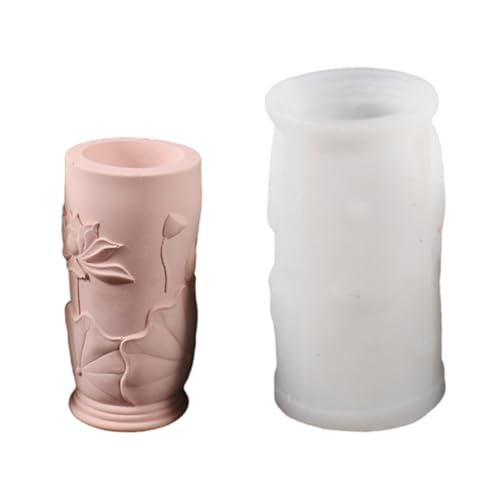 Geprägte Blumenvase, flexible Silikonform für Blumentopf, handgefertigte Heimdekoration, Schmuckformwerkzeug Geprägte Blumenvase, flexible Silikonform für Blumentopf, handgefertigte Heimdekoration, Schmuckformwerkzeug von Limtula
