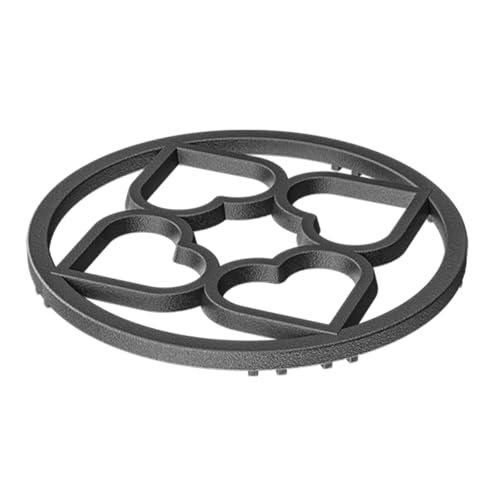 Gusseisenofenhalter 19cm Black Wok Rack Secure Töpfe Und Pfannen Unterstützen Kochgeschirr Unterstützung Rundbasis Für Gaskekeln von Limtula