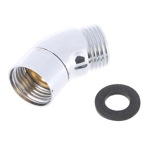 Handbrause Ellenbogenadapter Duscharm Winkel Adapter 135 Grad Duscharm Ellenbogenverbinder für Brauseschlauch von Limtula