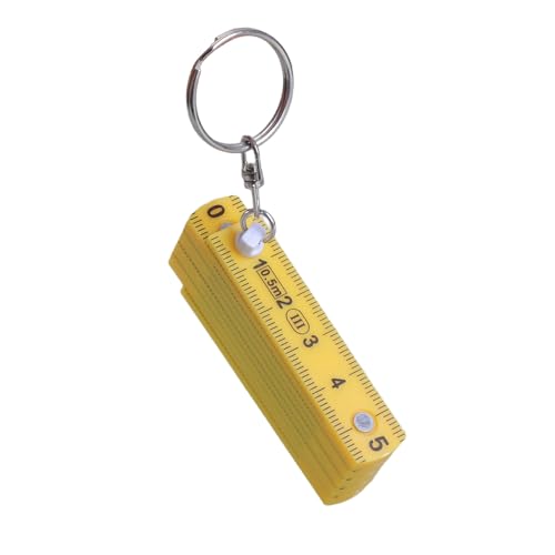 Handklapper Lineal Keychain Einzelne Messsysteme Faltbare Linealschlüsselung Perfekt Für Die Oder Professionelle Verwendung von Limtula