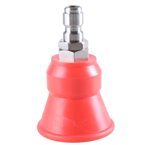 Hochdruck-Wasserreiniger, spritzwassergeschützte Manteldüse, Edelstahldüse, Hartgummihülse, Ventilatordüsenadapter Hochdruck-Wasserreiniger, spritzwassergeschützte Manteldüse, Edelstahldüse, Hartgummihülse, Ventilatordüsenadapter von Limtula