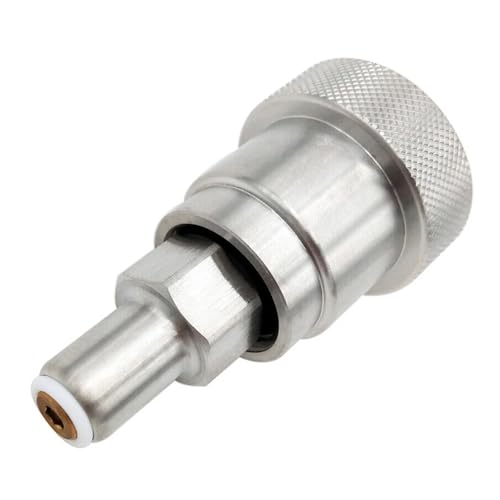 Hochdruckresistenter Stecker Industriegasadapter Metall Textur Perfekt Für Brandbekämpfung Und Erkundung Freien von Limtula