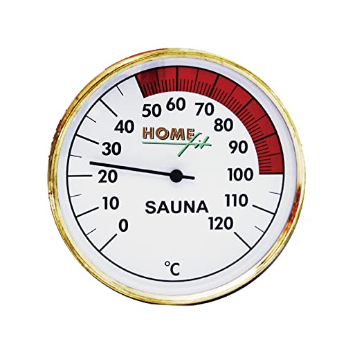 Klassisches Thermometer Metallzifferblatt Innenthermometer Kein Wandthermometer Erforderlich Für Zuhause Hotel Sauna Digitales Thermometer von Limtula